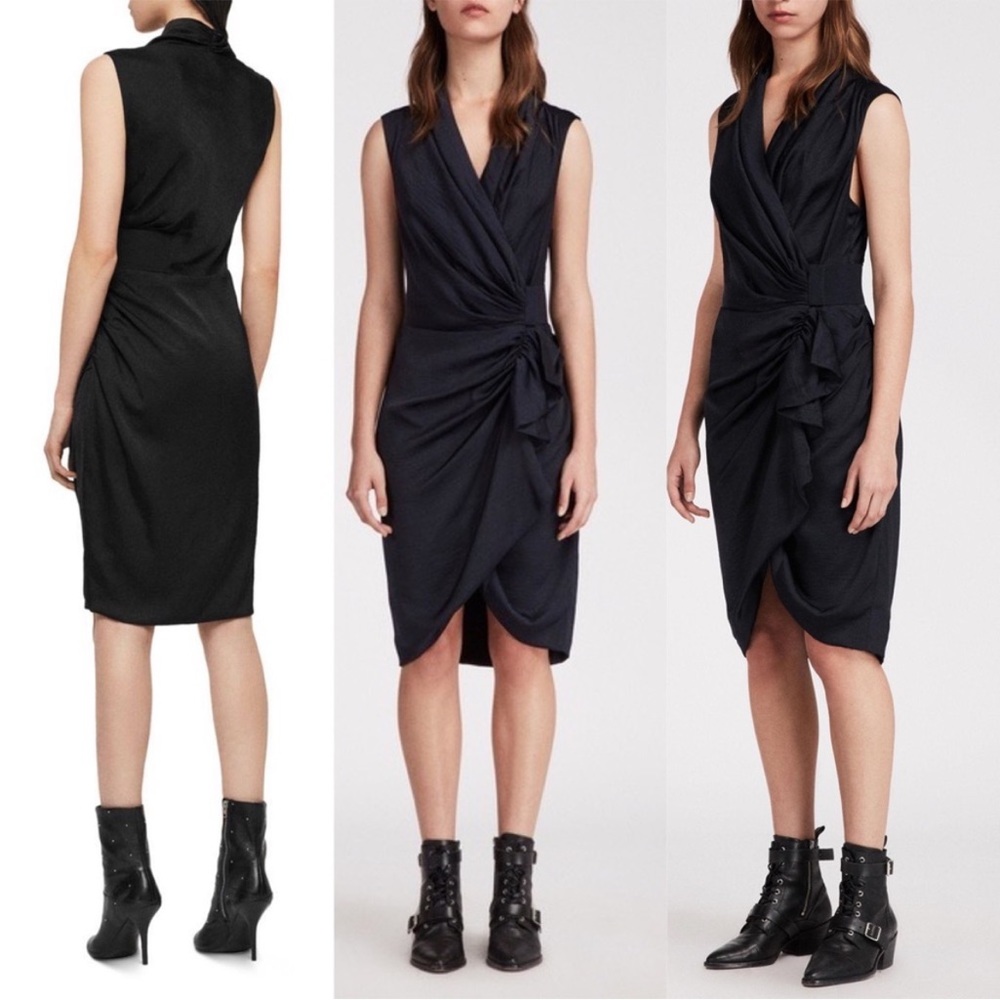All saints NWT midi dress